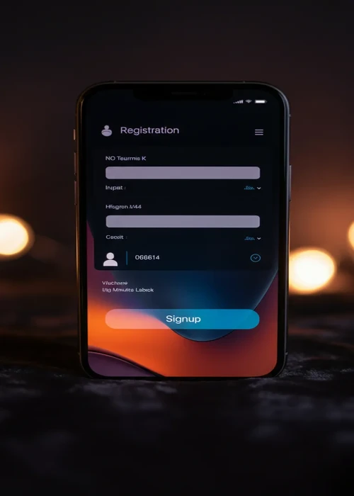 Nationalbet Casino registration form showing personal details input fields with welcome bonus selection